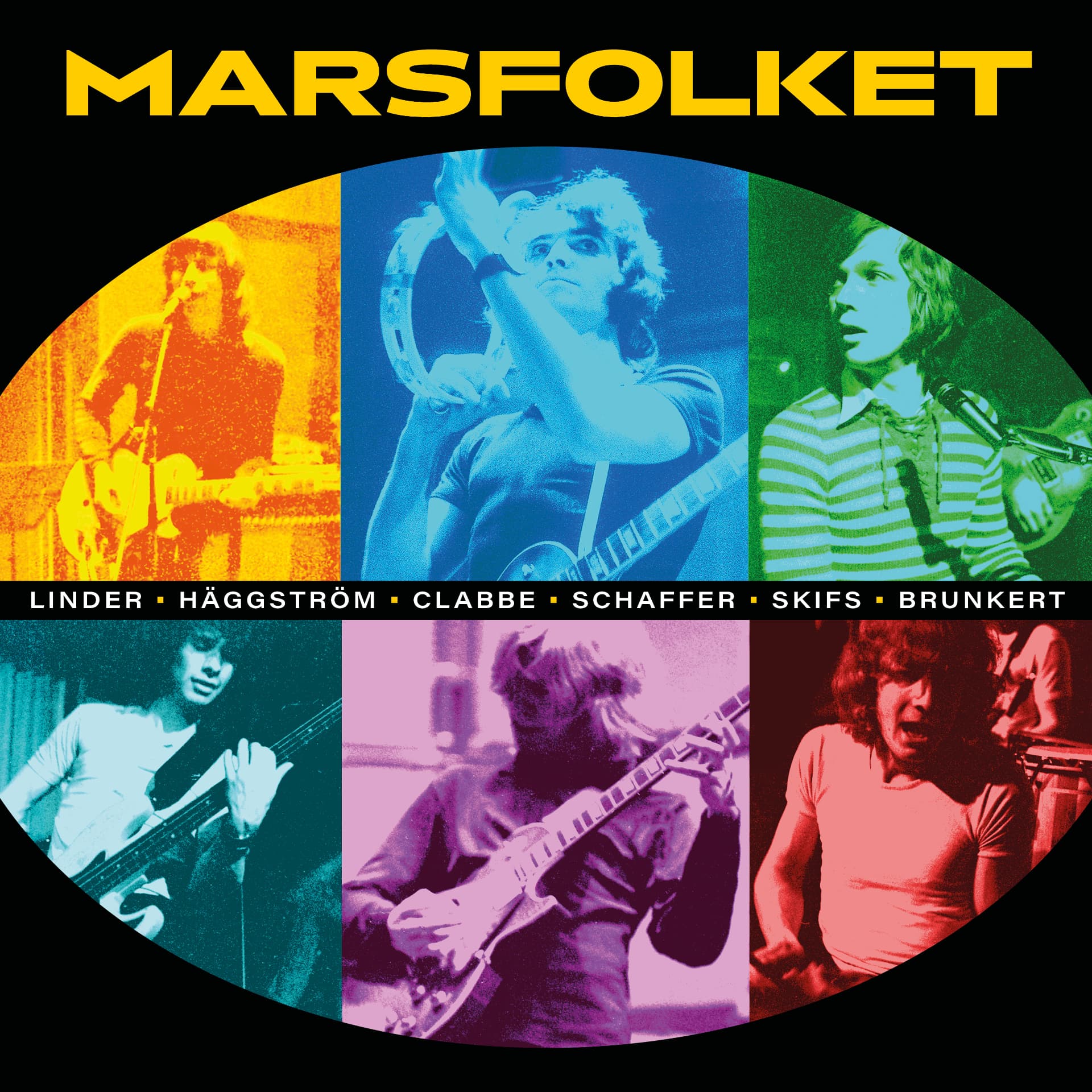 Marsfolket — Linder · Häggström · Clabbe · Schaffer · Skifs · Brunkert